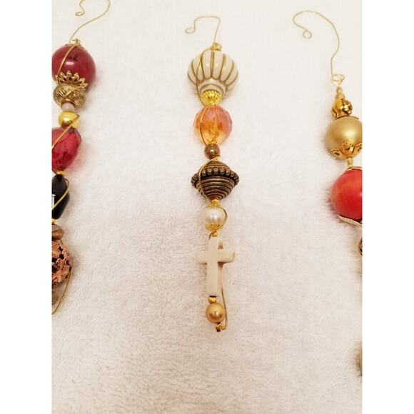 Four beautiful Christmas icicle ornaments c13 - Picture 4 of 9